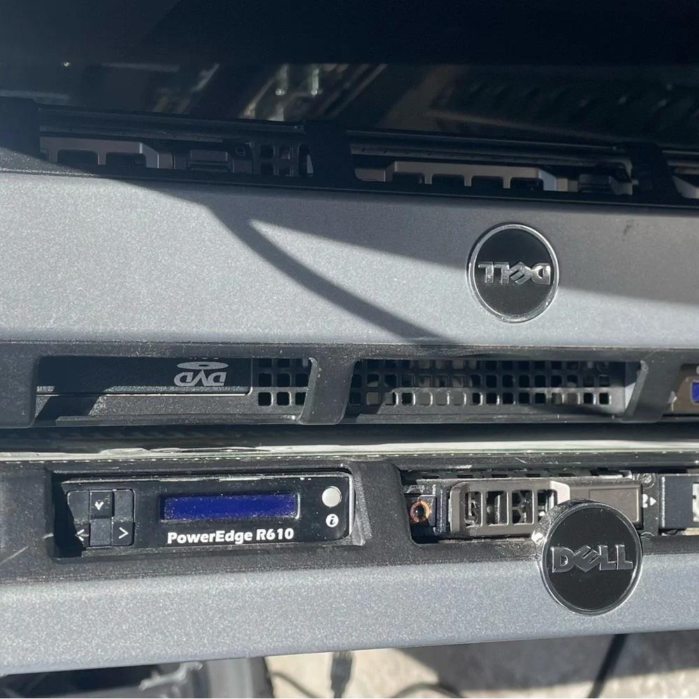 Dell Poweredge R710 and R610 Server Units